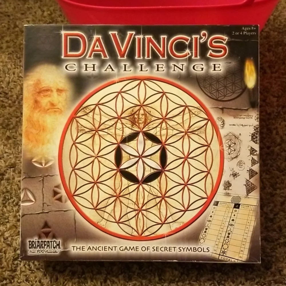 COPY 🇺🇦 DaVinci's Challenge Board Game New